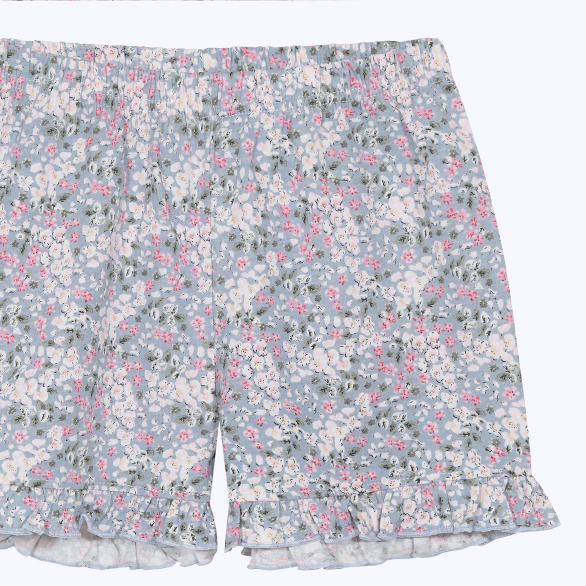 Pijama cuello celeste