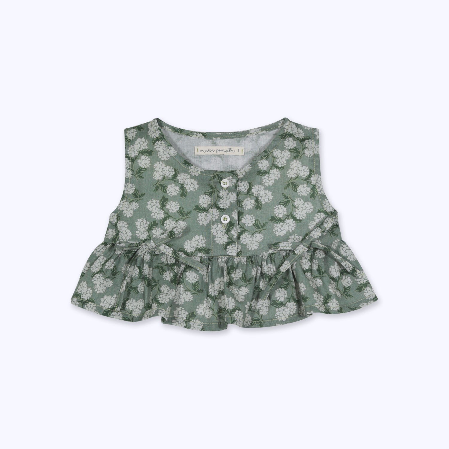 Blusa vuelo pompon