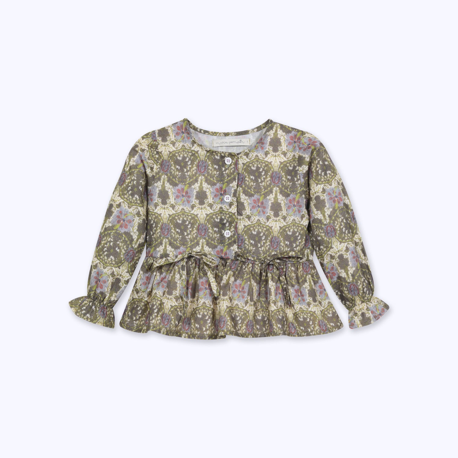 Blusa niña Maca verde