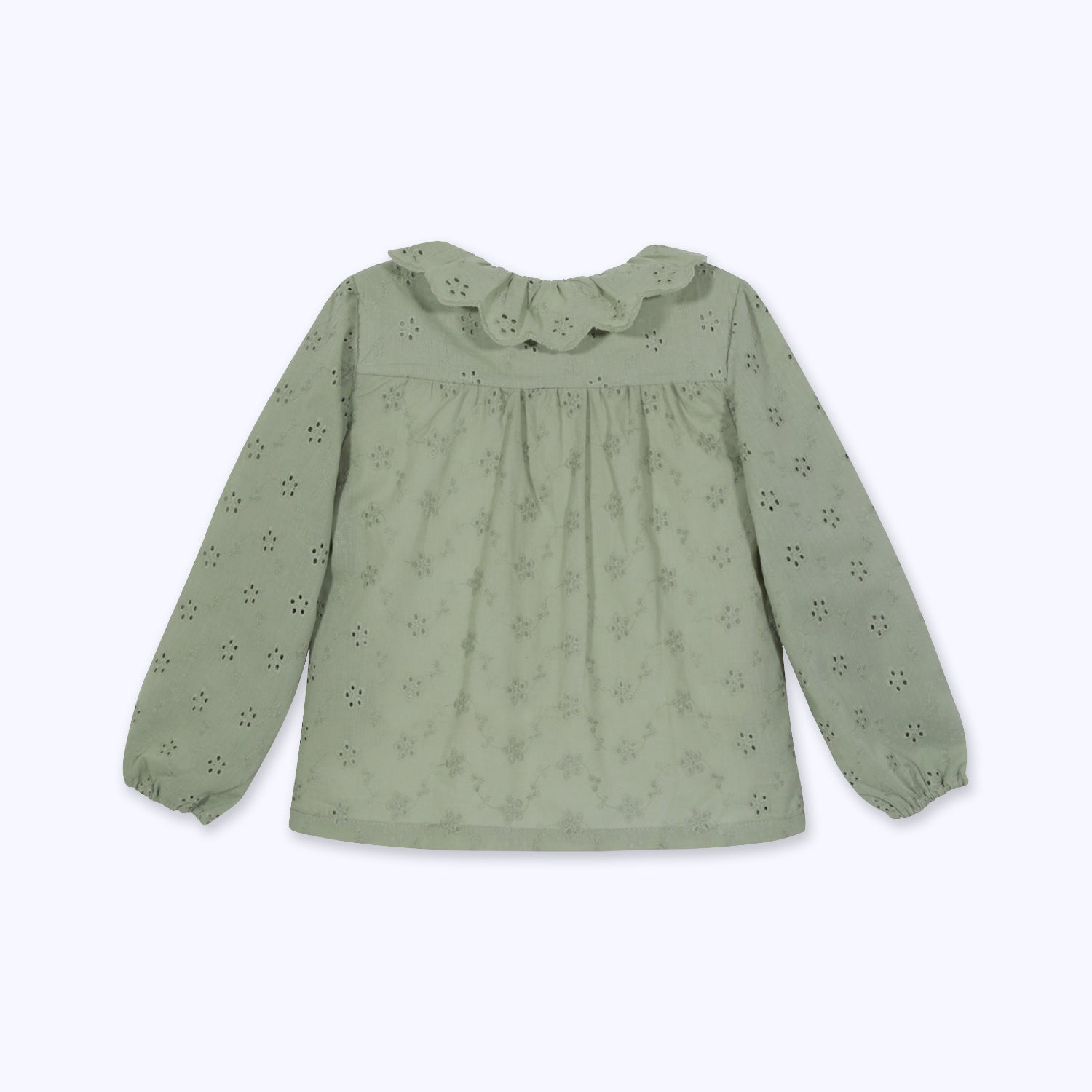 Blusa Valentina verde sueño