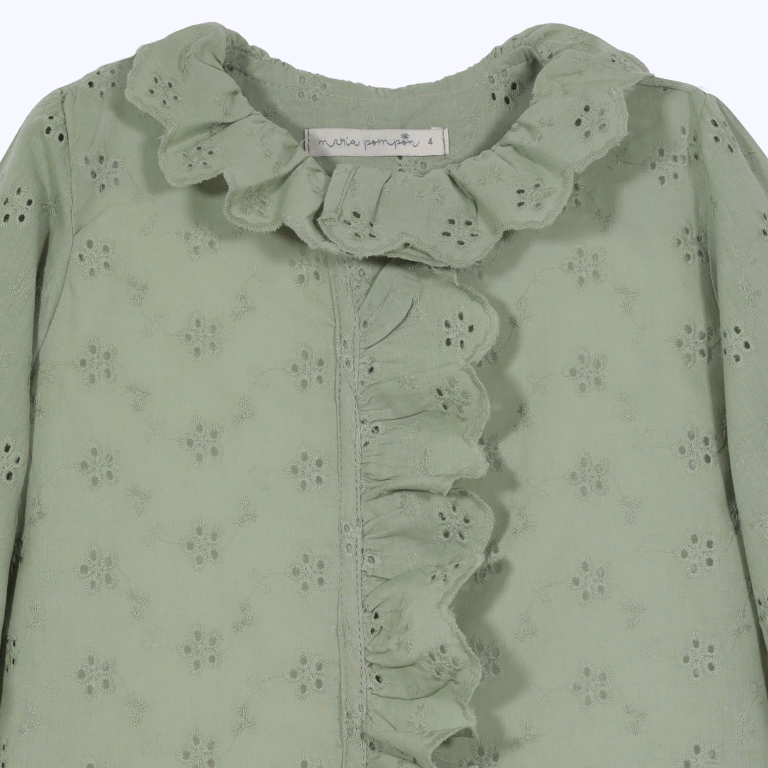 Blusa Valentina verde sueño