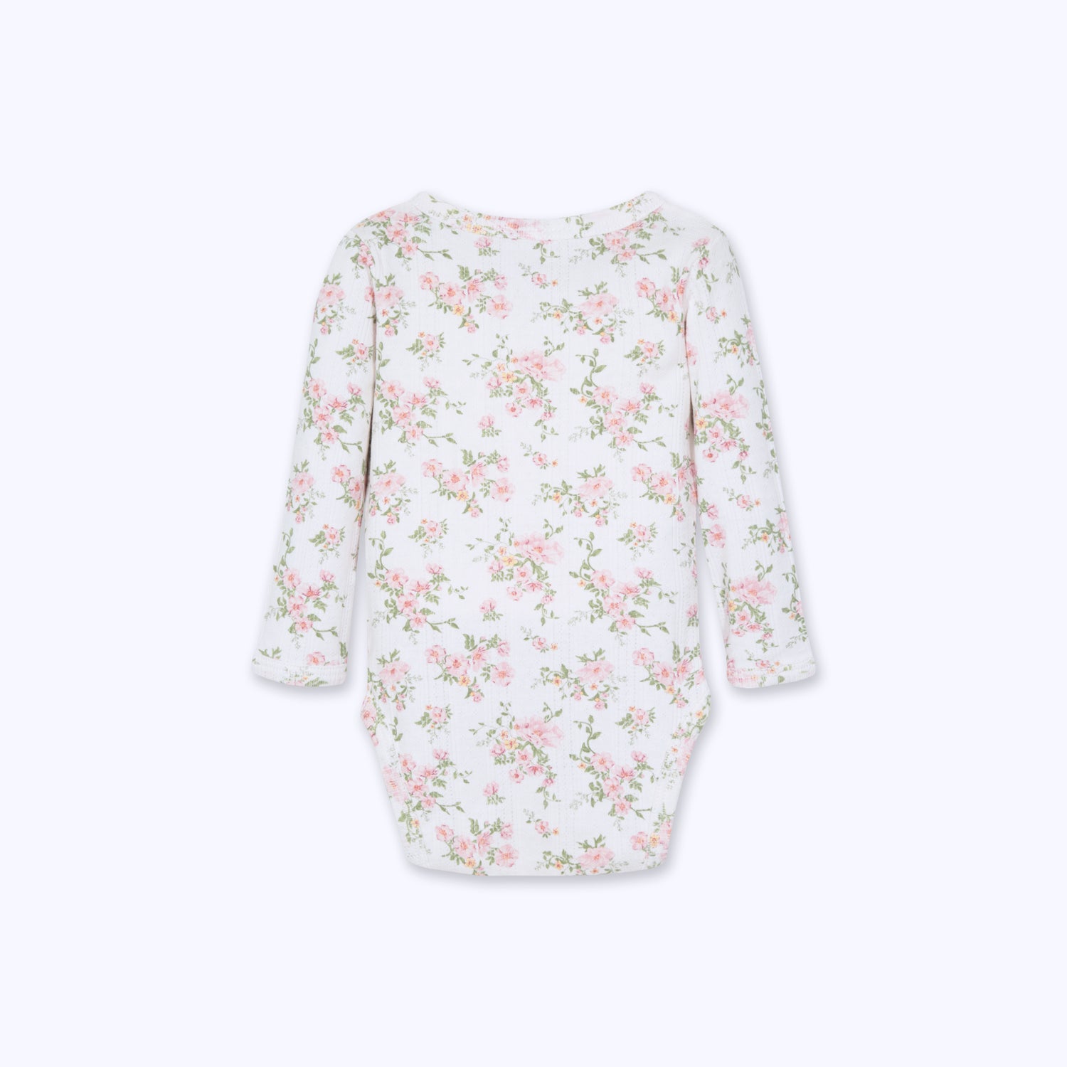 Body niña flor rosa