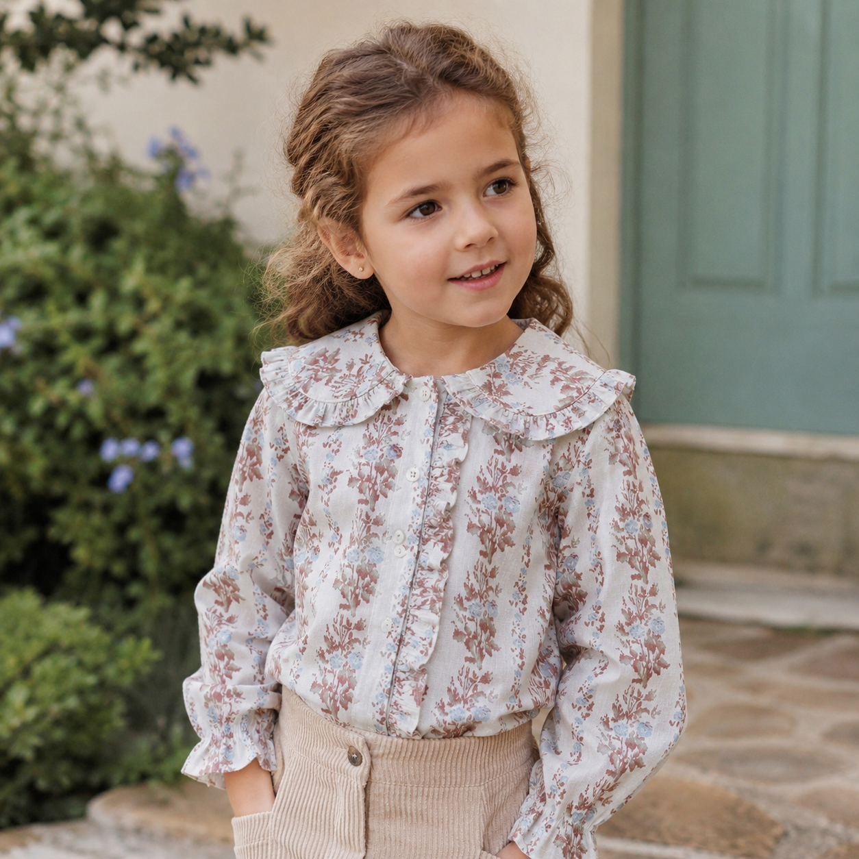 Blusa Niña Maria print