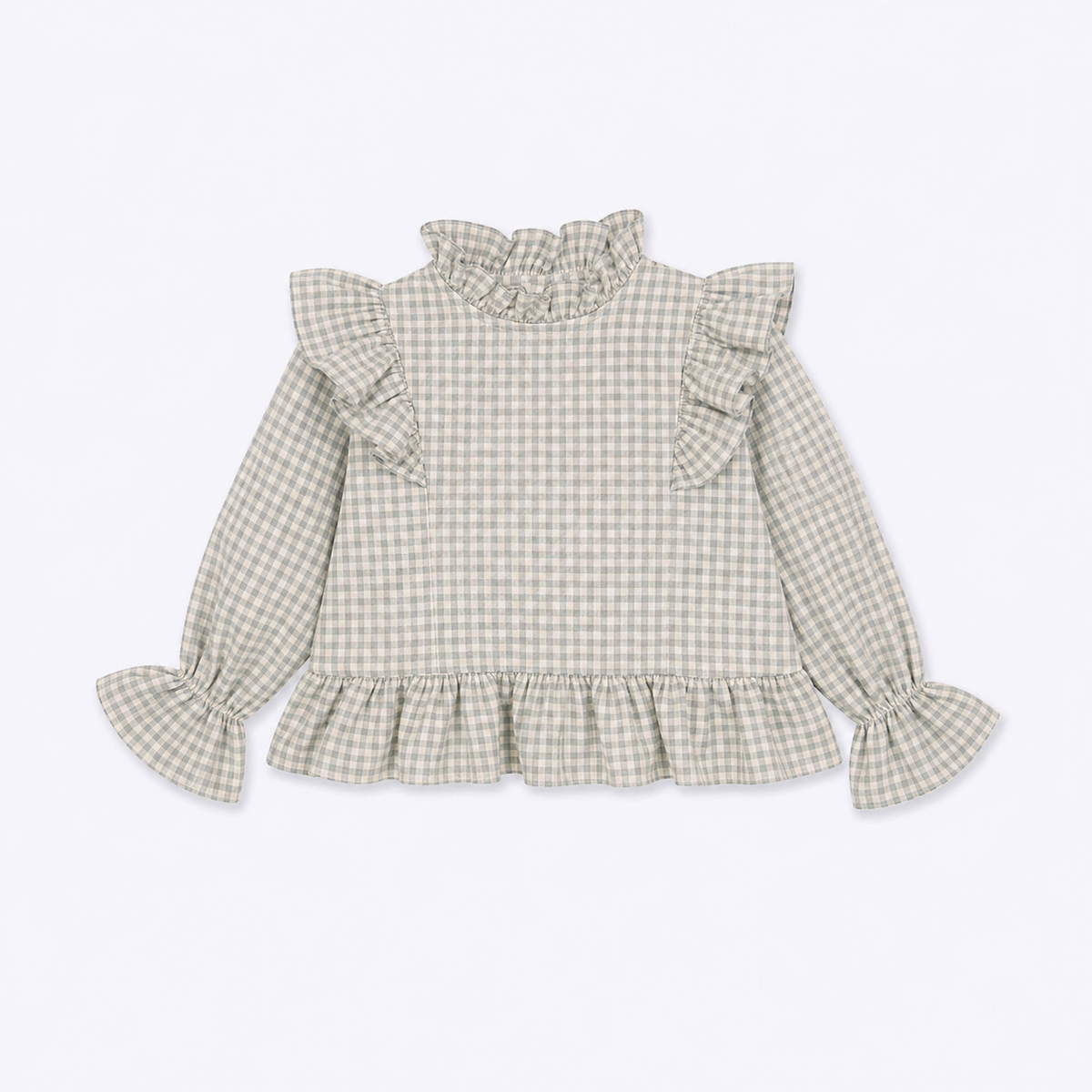 Blusa Niña vuelos cuadrille
