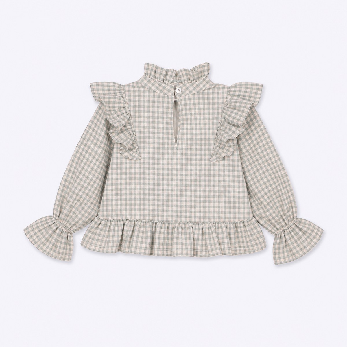 Blusa Niña vuelos cuadrille