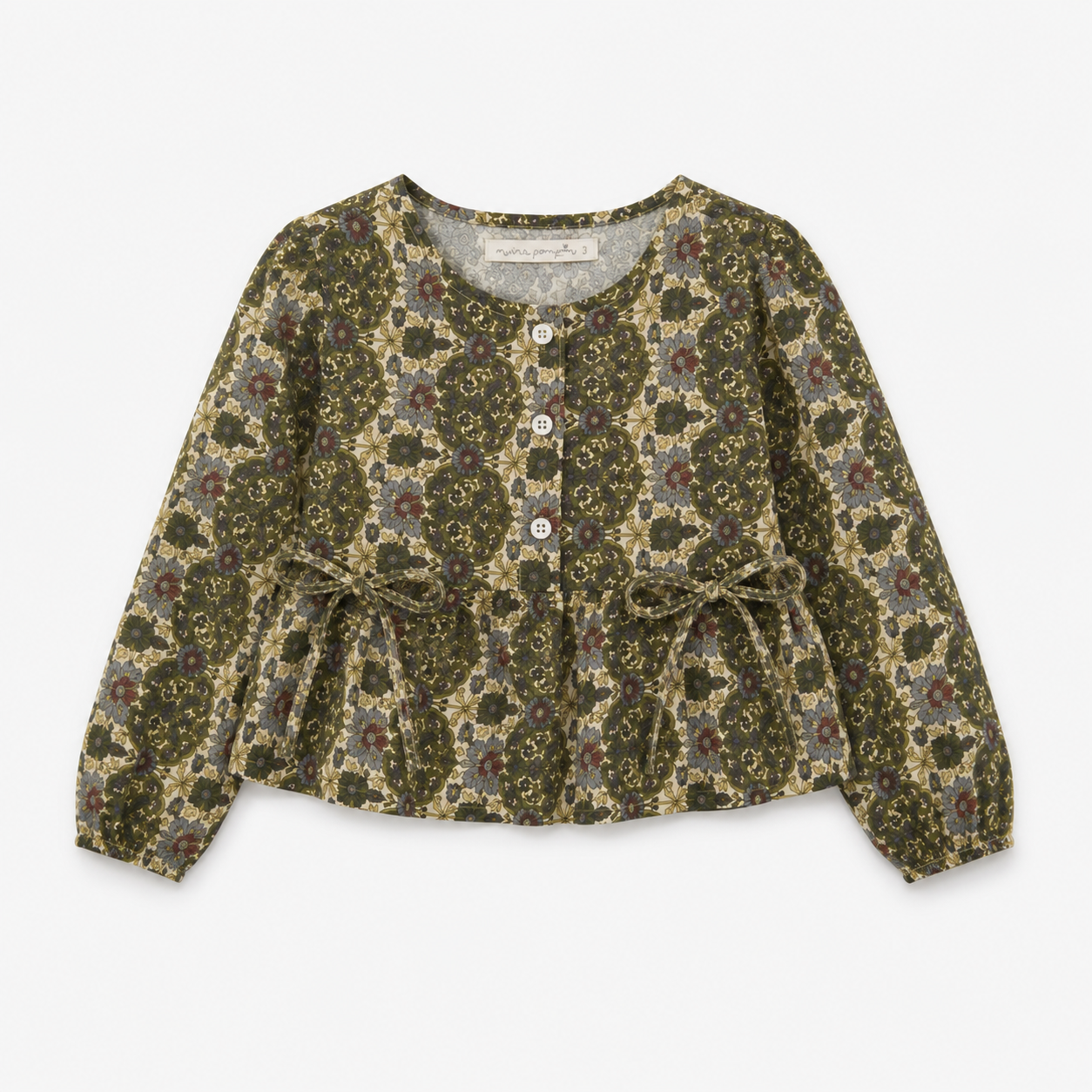 Blusa niña Maca verde