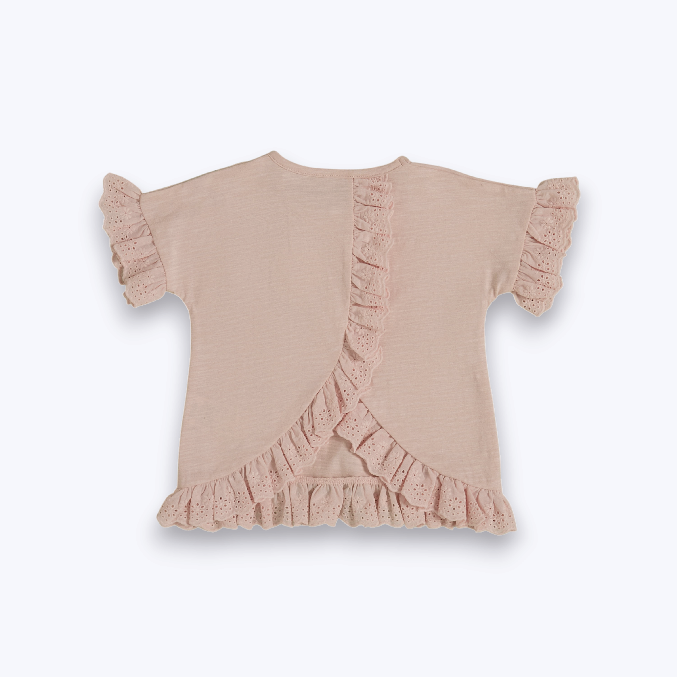 Polera Rosada manga corta