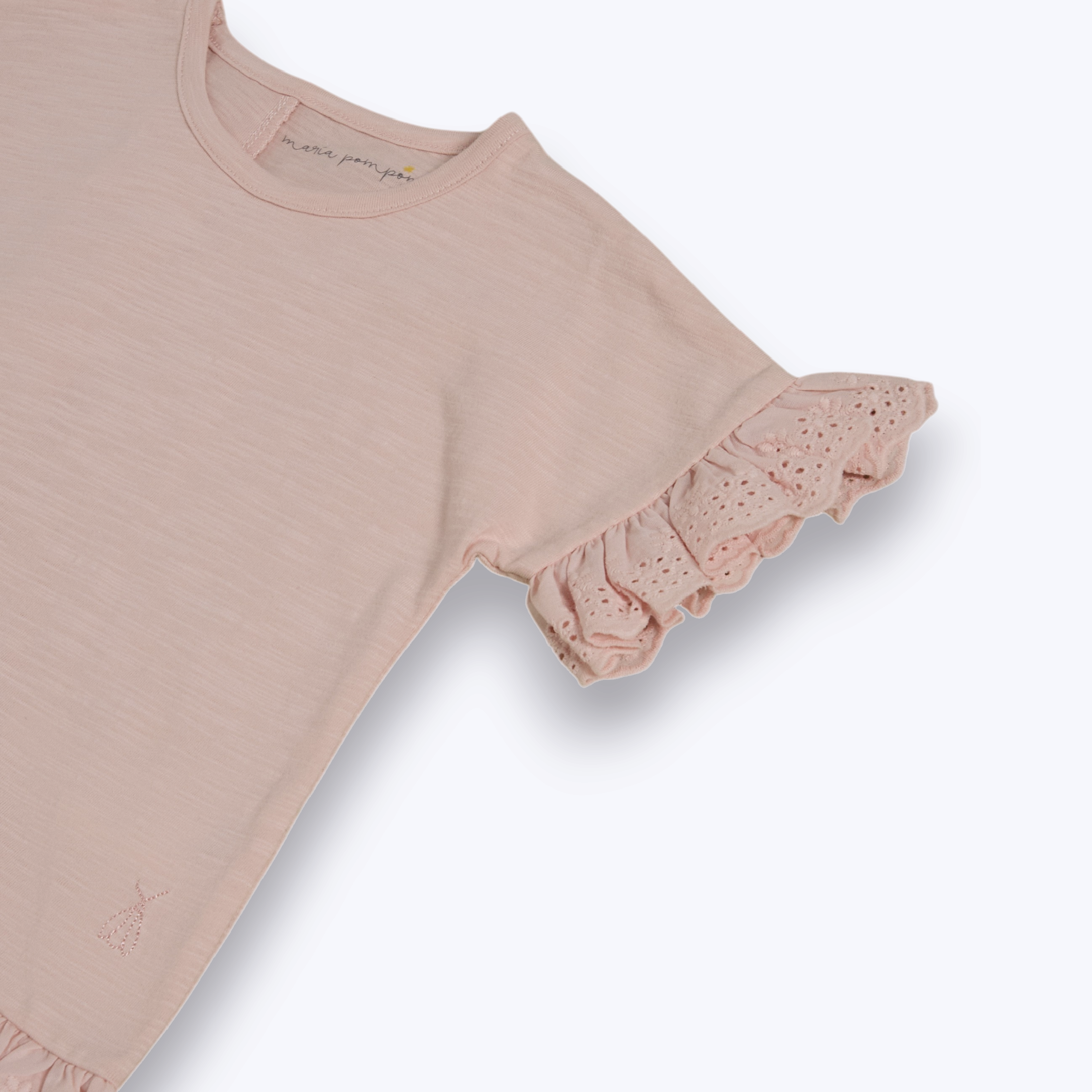 Polera Rosada manga corta