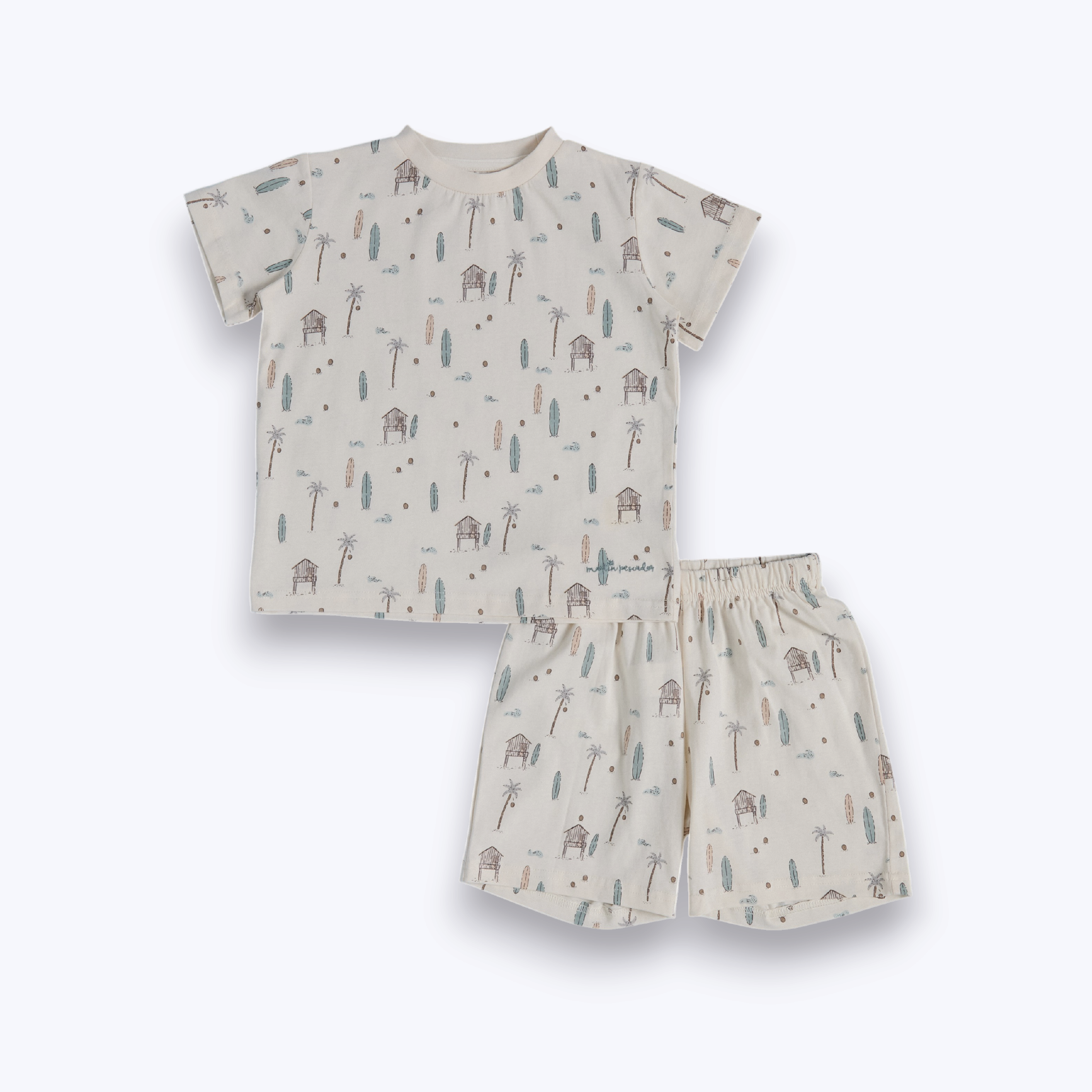 Pijama niño palmeras