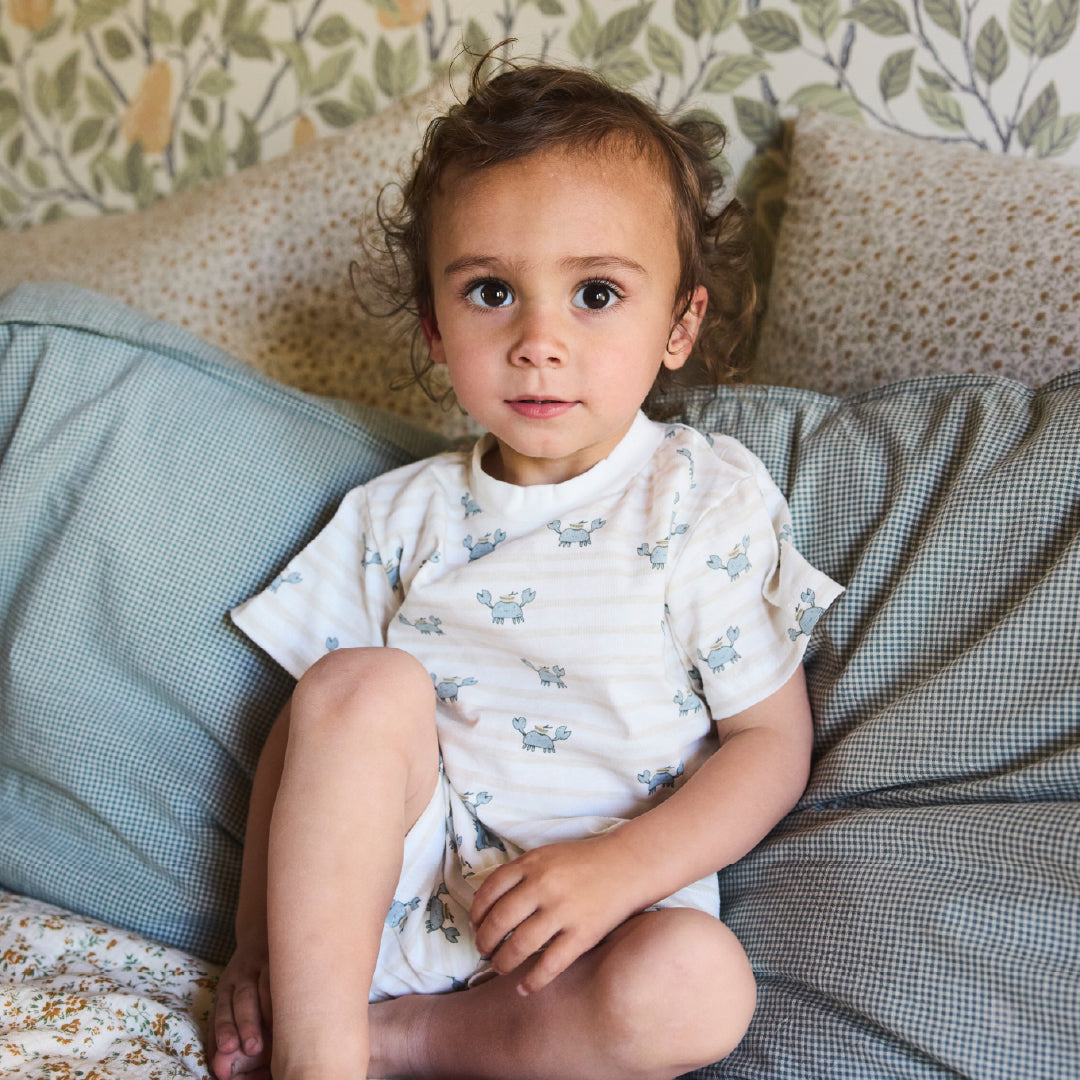 Pijama niño cangrejos