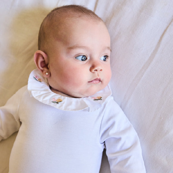 Body niña hortensia