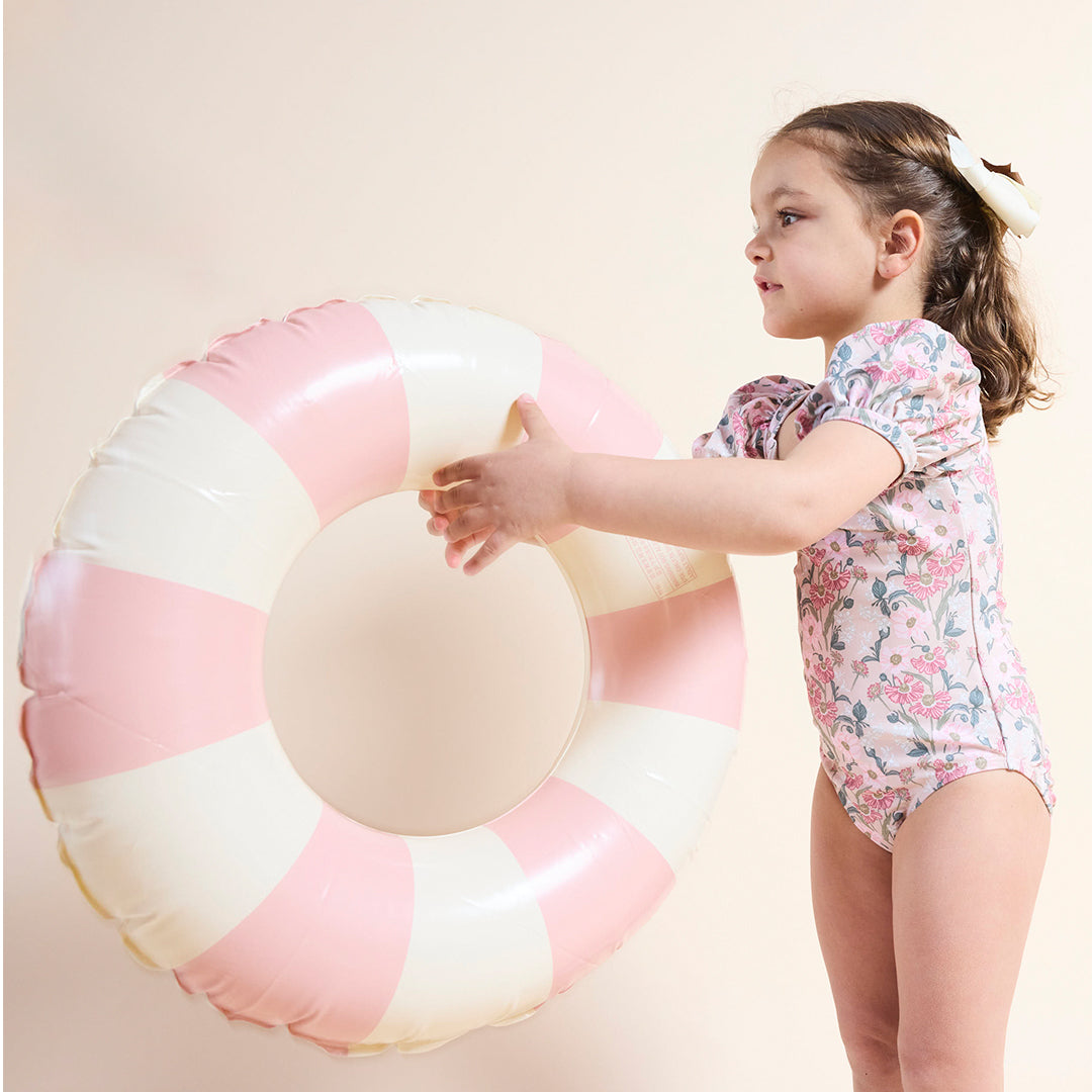 Traje de baño globo rosado