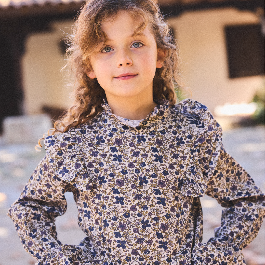 Blusa cuello alto Niña
