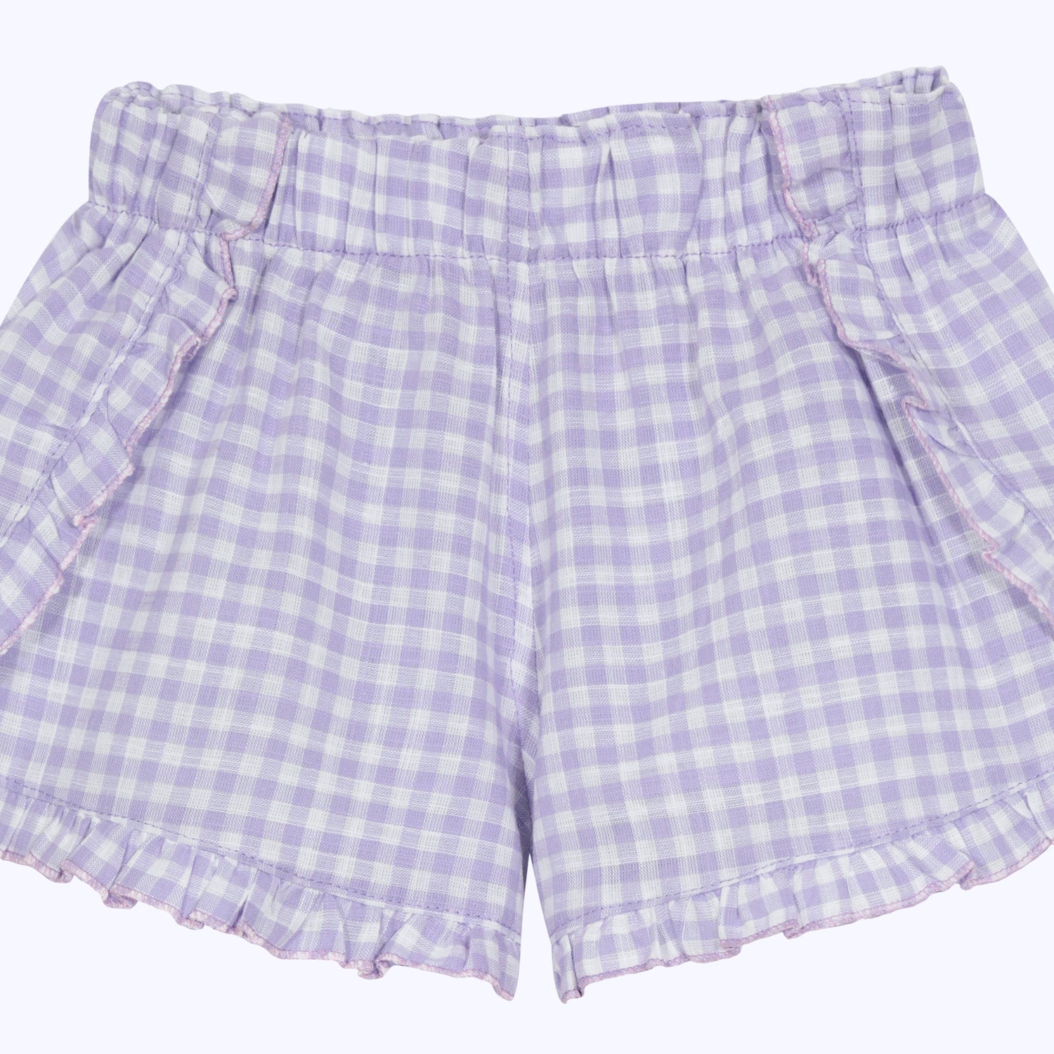 Short vichy lila