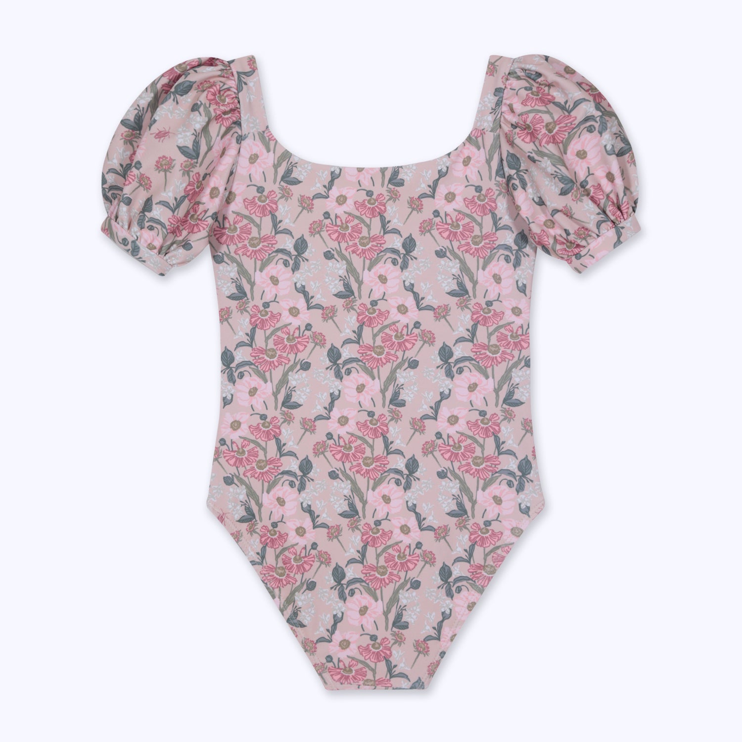 Traje de baño globo rosado