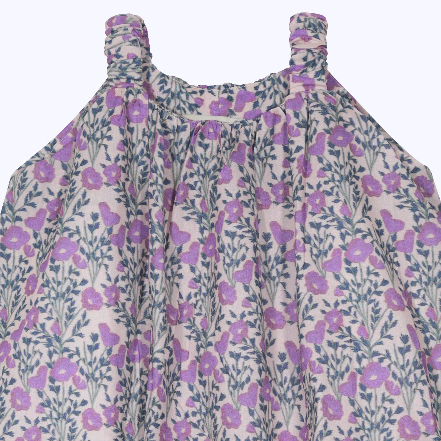 Vestido globo amapola