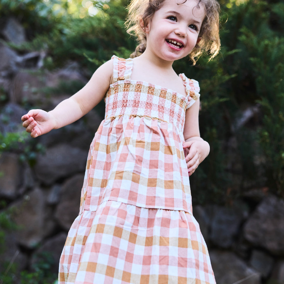 Vestido cuadrille damasco