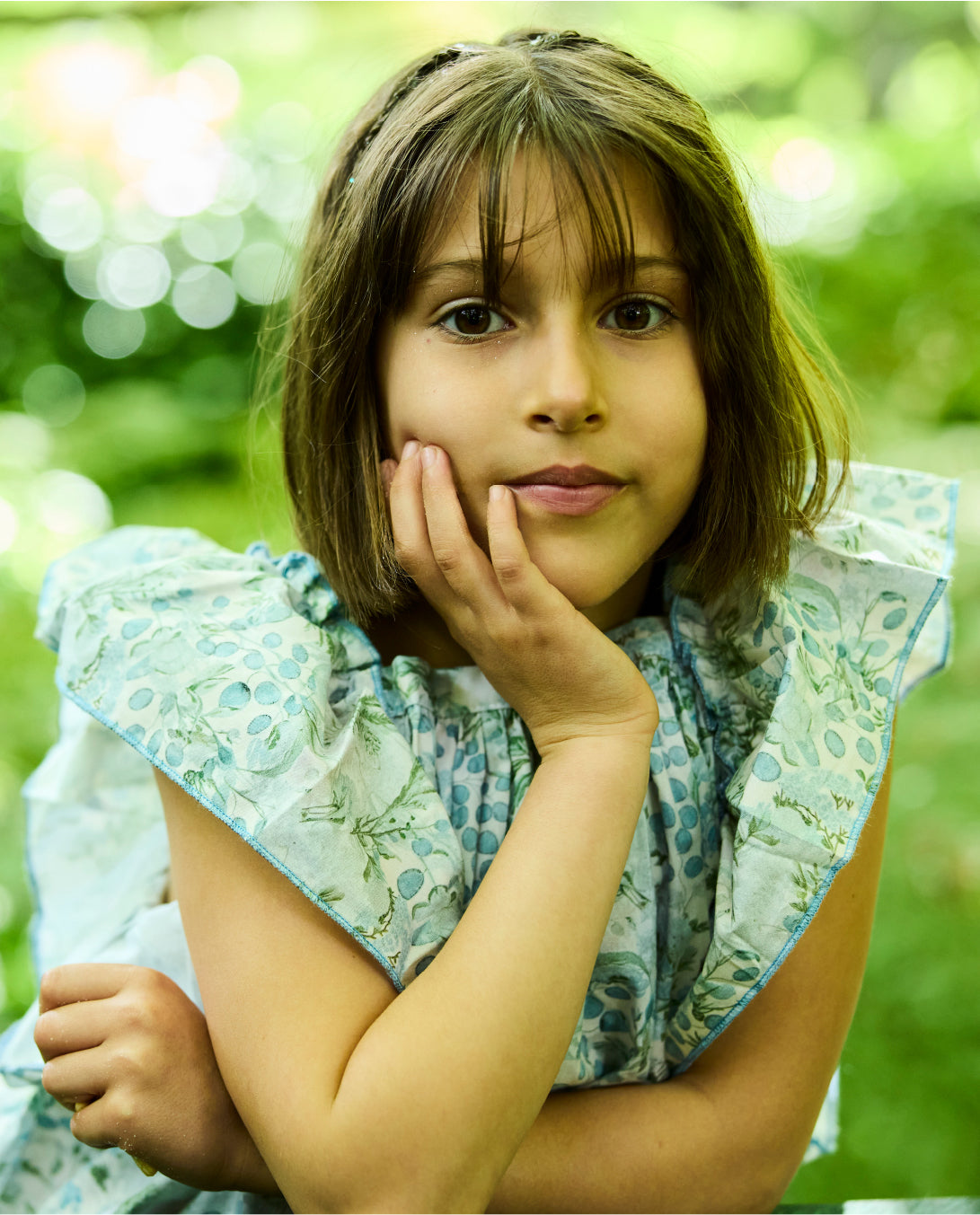 Vestido Valentina Celeste