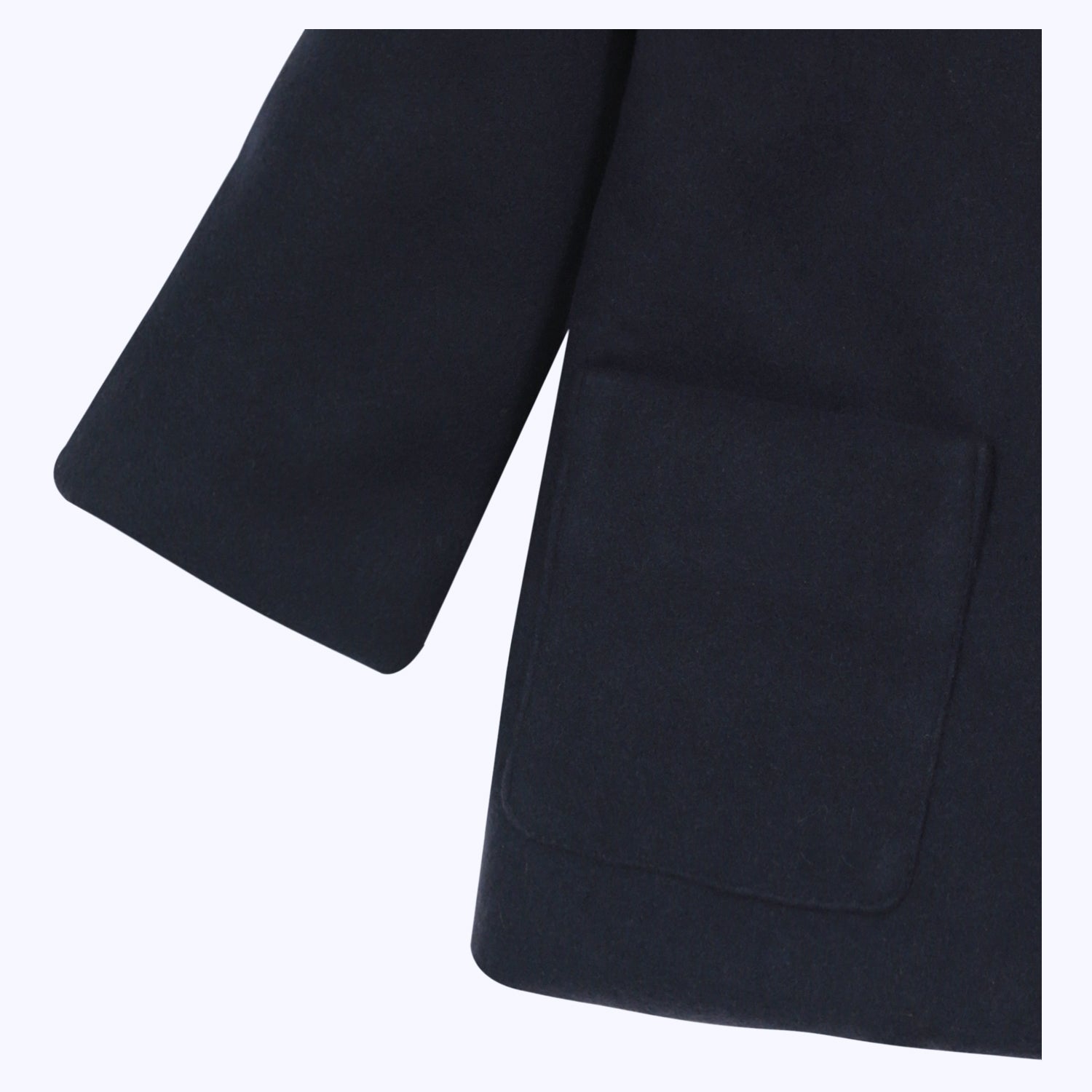 ABRIGO REINA CUELLO NAVY