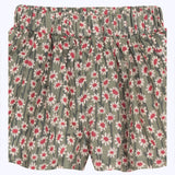 Short verde punto rojo