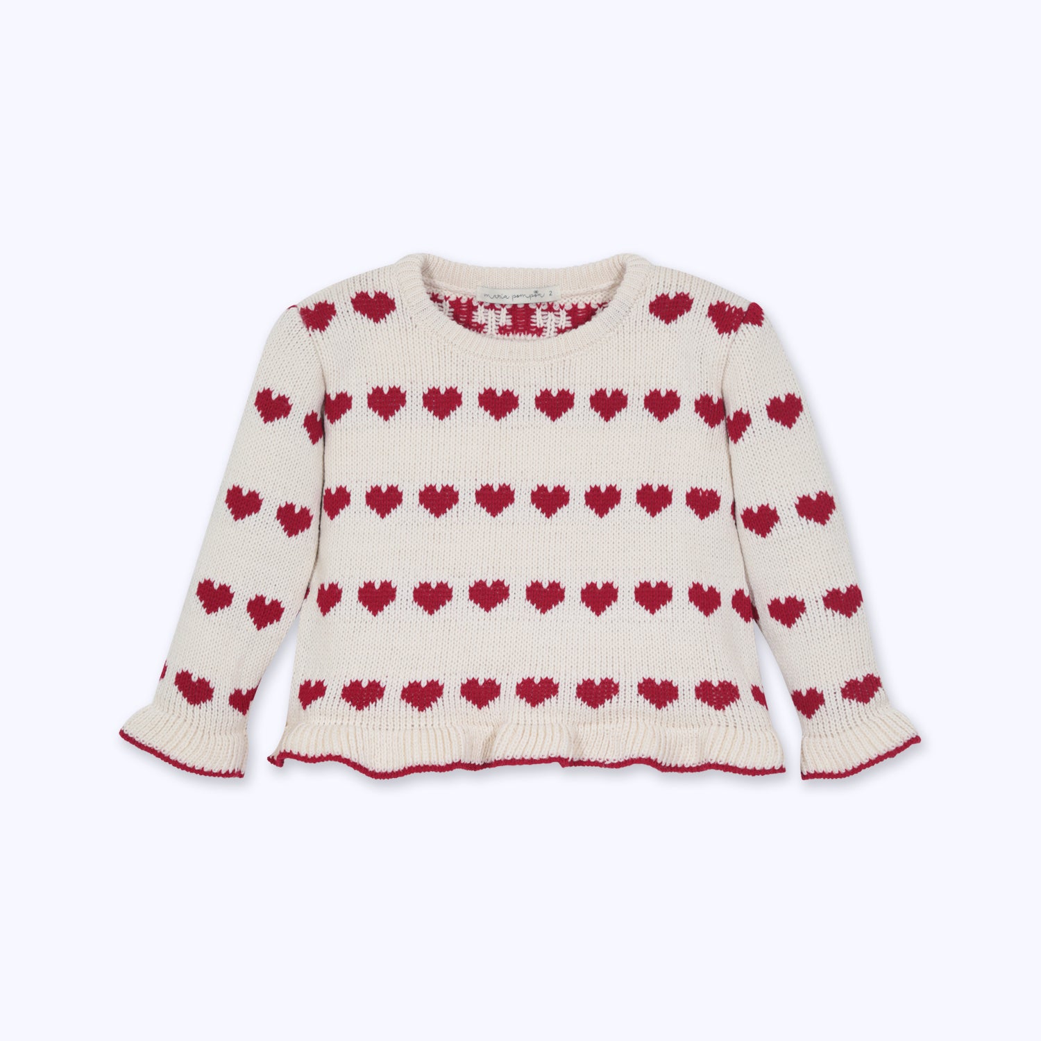 Chaleco tejido hearts