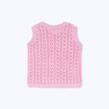 Polera rafaela calada rosada