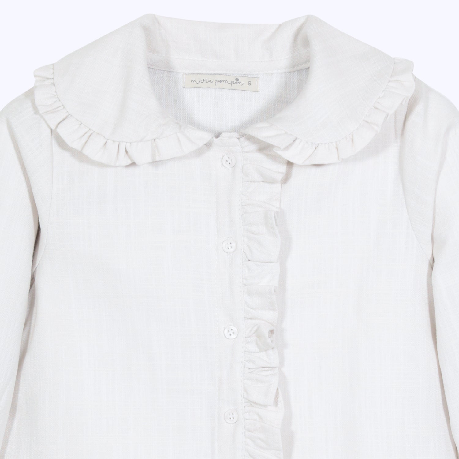 Blusa Niña Maria Blanca
