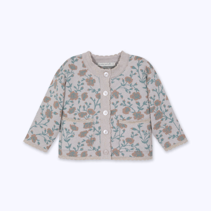 Chaleco Lurex Beige