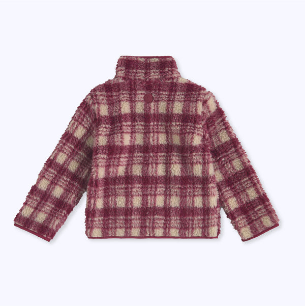 Abrigo Sherpa Rojo