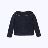 Chaleco Ribete navy