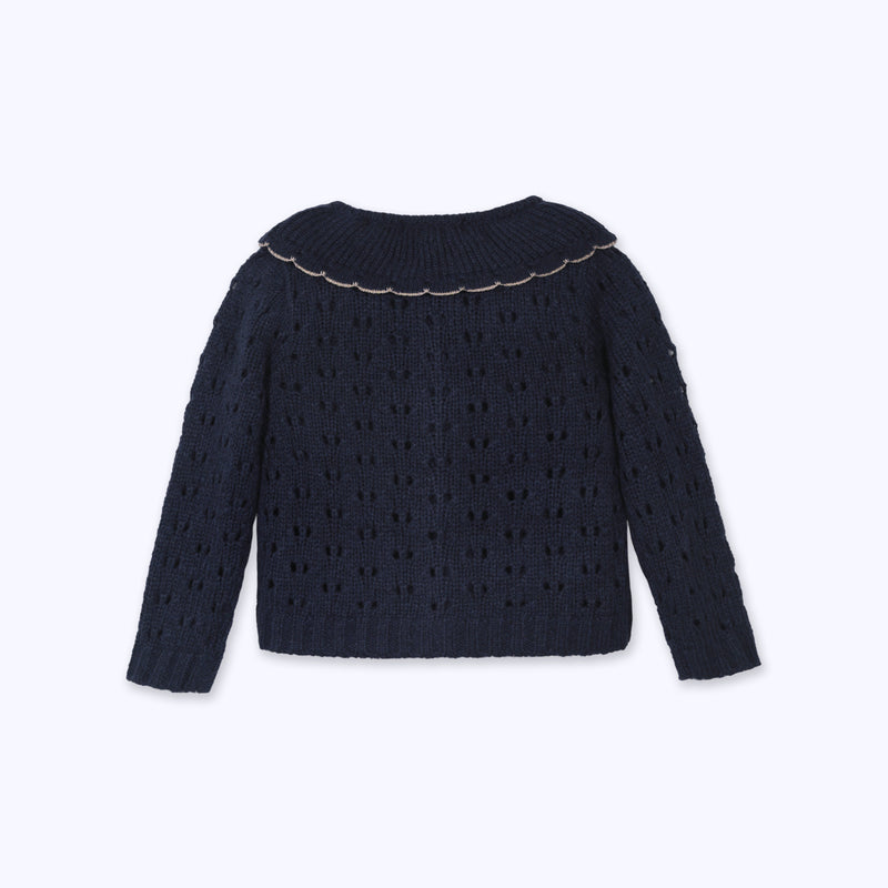 Chaleco Ribete navy