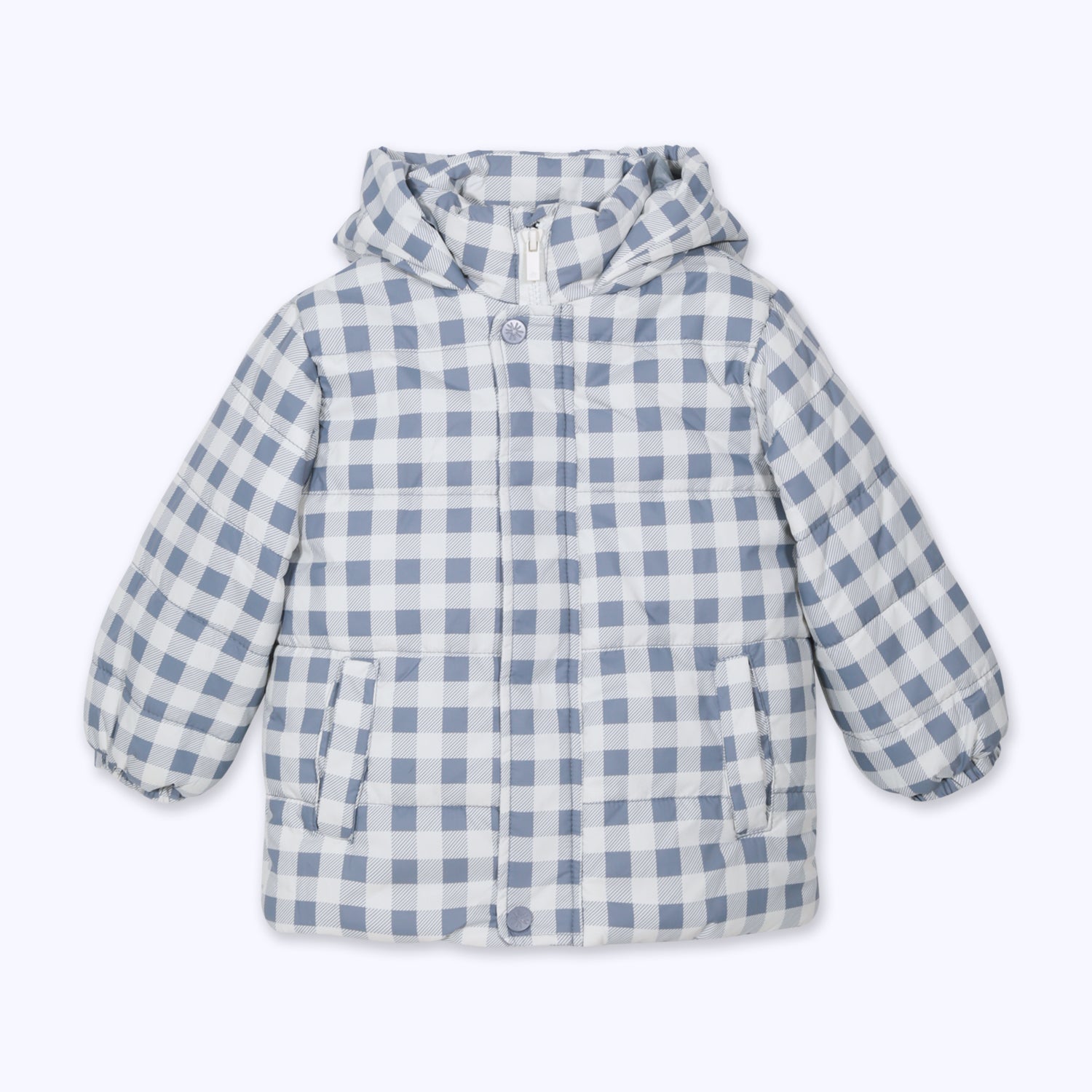 Parka check print