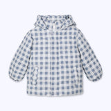 Parka check print