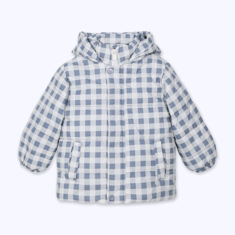 Parka check print