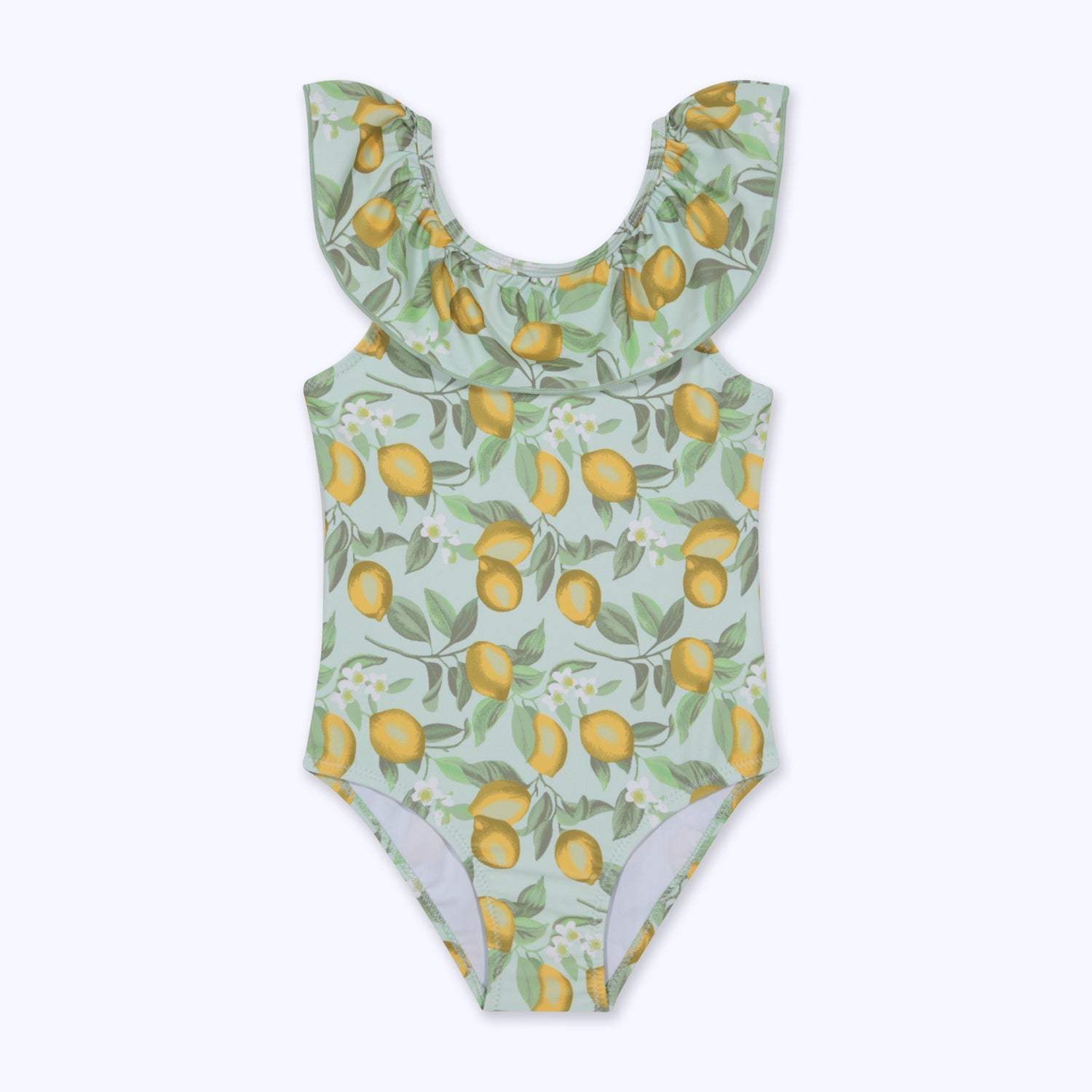 Traje de baño sin mangas limones