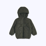 Parka niño verde