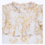 BLUSA FLOR BEIGE