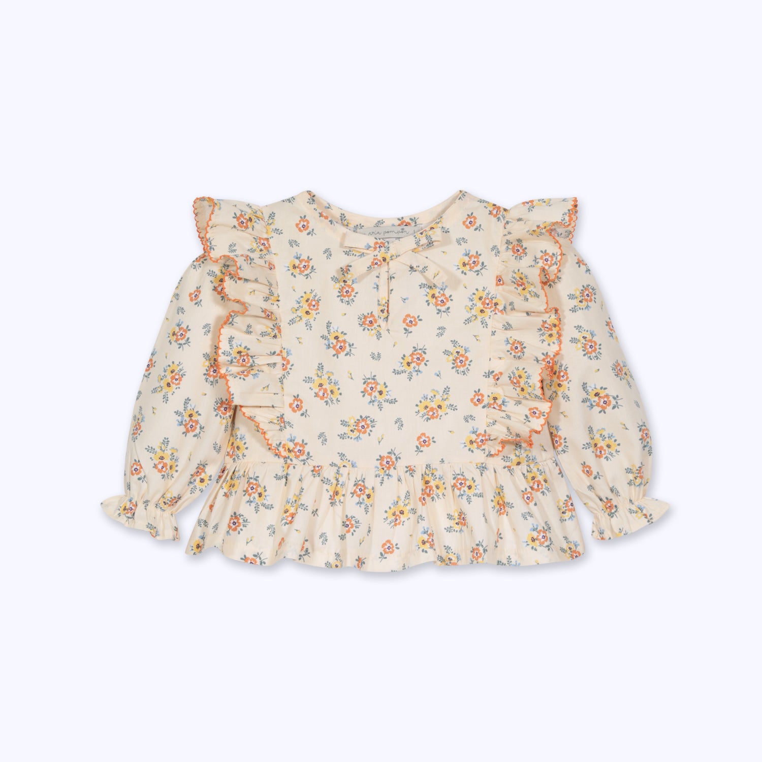 Blusa Naranja vibrante