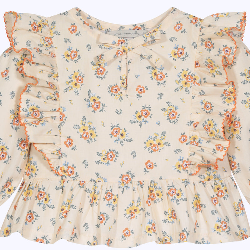 Blusa Naranja vibrante