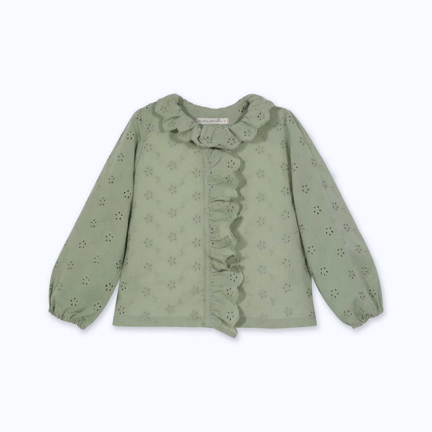 Blusa Valentina verde sueño