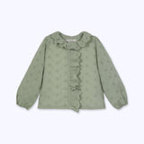 Blusa Valentina verde sueño