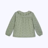 Blusa Valentina verde sueño