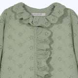 Blusa Valentina verde sueño