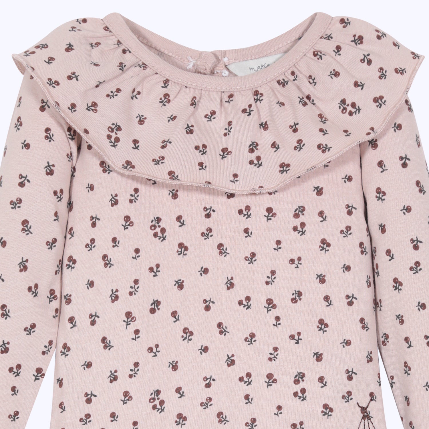 Body cuello ramita burdeo