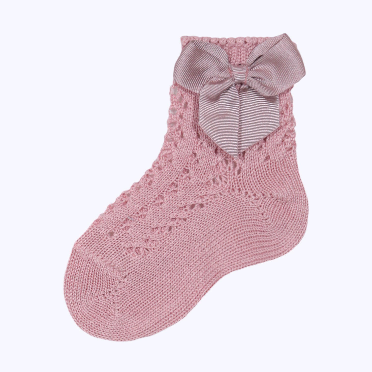 Calcetines rosa palo