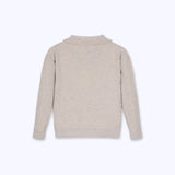 Chaleco tejido beige