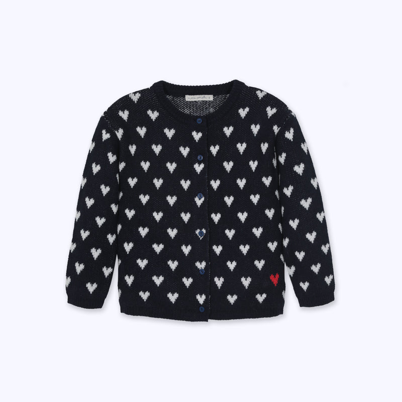 Chaleco heart Navy
