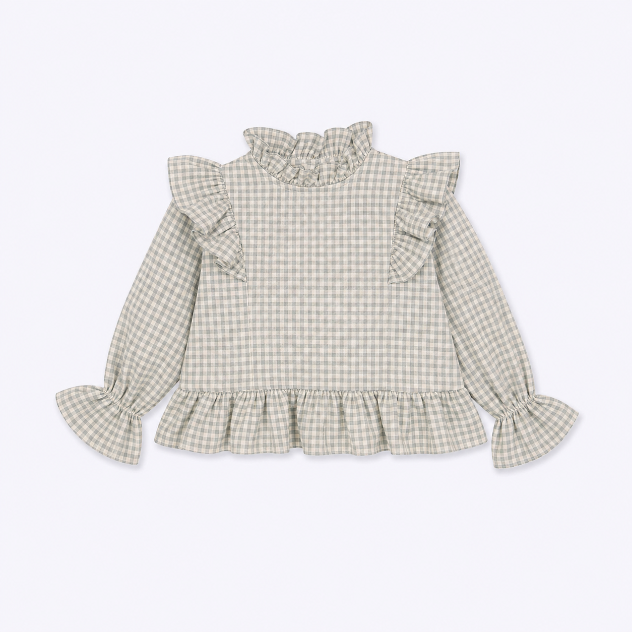 Blusa Niña vuelos cuadrille