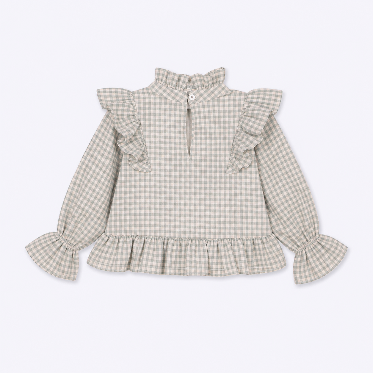 Blusa Niña vuelos cuadrille