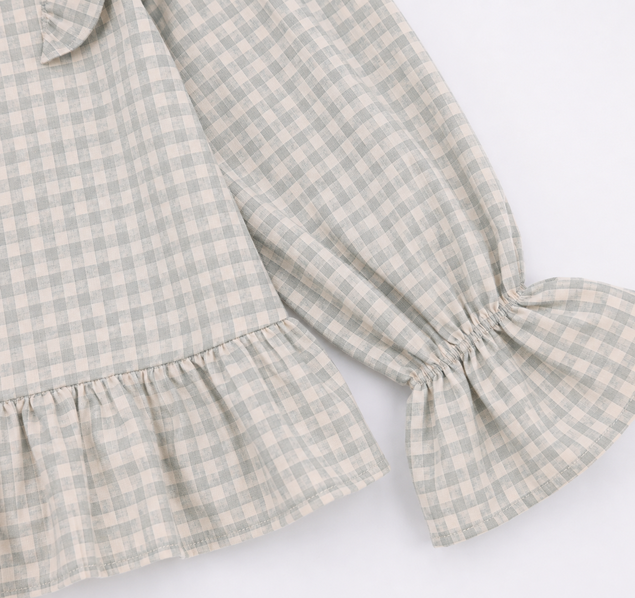 Blusa Niña vuelos cuadrille